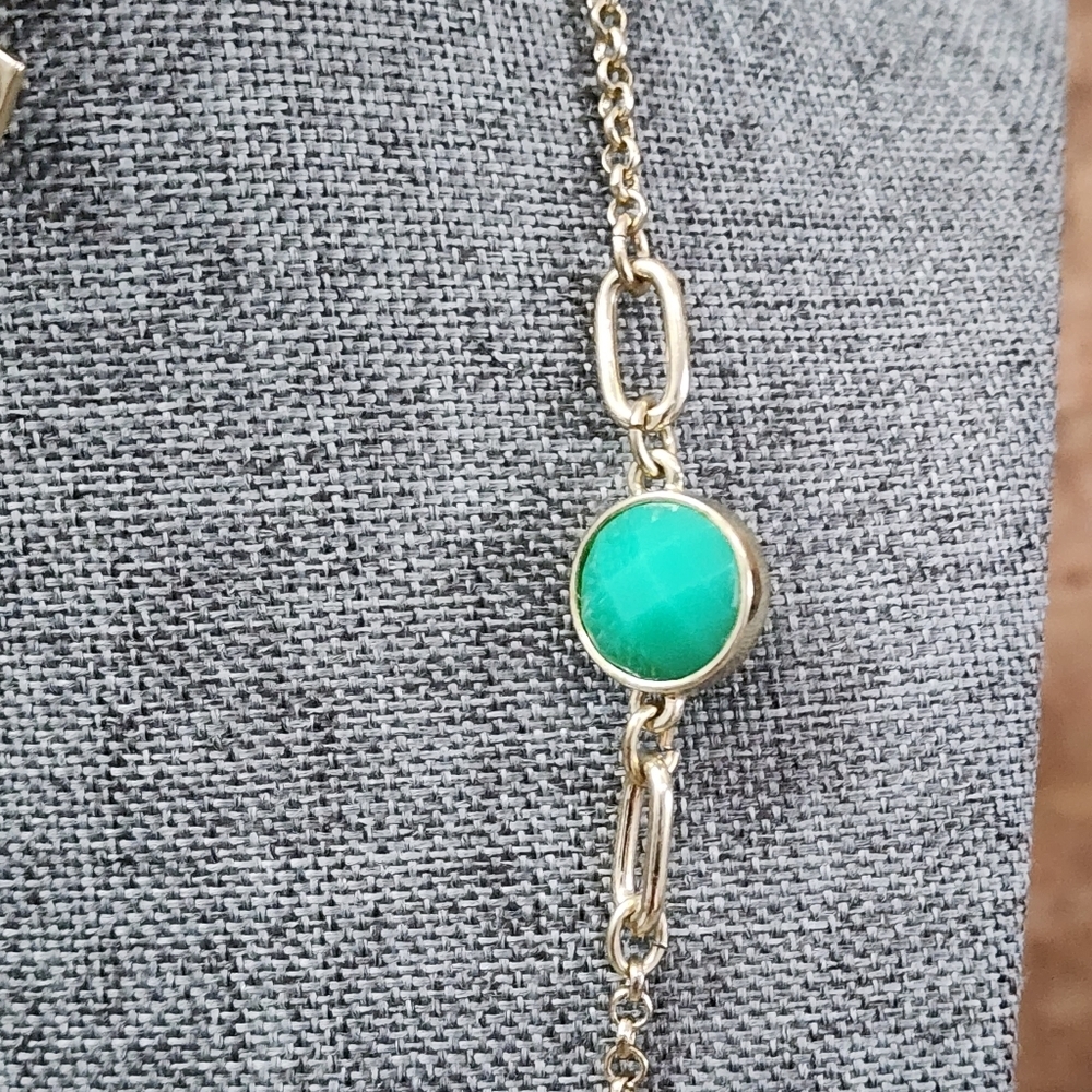 Banana Republic necklace and bead stretch bracelet necklace has a15" drop - Picture 7 of 8